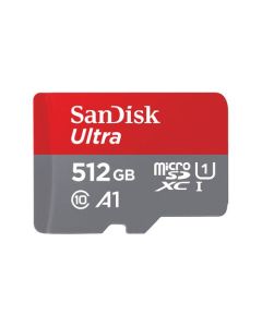 512GB Ultra CL10 MicroSDXC and Adapter