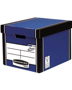 Fellowes Premium Tall Archive Box Blue (Pack 5) 7260618