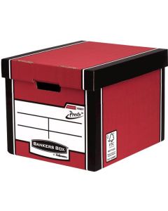 Fellowes Premium Tall Archive Box Red (Pack 5) 7260706