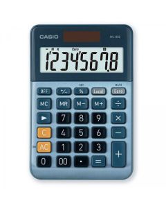 Casio MS-80E 8 Digit Desktop Calculator Silver MS-80E
