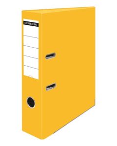 ValueX Lever Arch File Polypropylene A4 70mm Spine Width Yellow (Pack 10) - 21349DENTx10