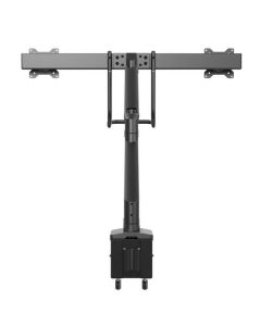 StarTech.com Desk Mount Crossbar Handle Dual Monitor Arm for up to 32 Inch VESA Mount Displays