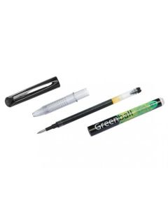Pilot Begreen Greenball Liquid Ink Rollerball Pen Recycled 0.7mm Tip 0.35mm Line Red (Pack 10) - 4902505345241