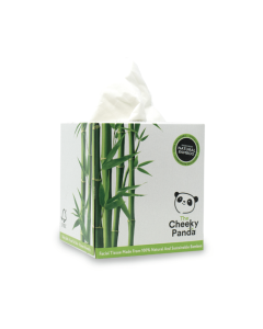 Cheeky Panda Bamboo Facial Tissues Cube