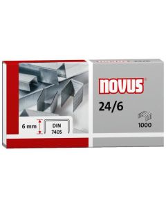Novus Staples 24 Gauge Wire 6mm Shank (Pack 1000) - NV0400158