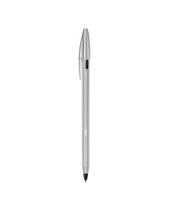 Bic Cristal ReNew Refillable Ballpoint Pen 1.0mm Tip 0.32mm Line Black (Pack 2 Pens + 2 Refills) - 997201