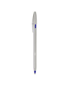 Bic Cristal ReNew Refillable Ballpoint Pen 1.0mm Tip 0.32mm Line Blue (Pack 2 Pens + 2 Refills) - 997202