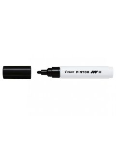 Pilot Pintor Medium Bullet Tip Paint Marker 4.5mm Black (Single Pen) 4902505541902