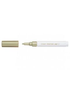 Pilot Pintor Fine Bullet Tip Paint Marker 2.9mm Gold (Single Pen) 4902505541605