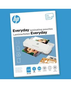 HP Everyday Laminating Pouches A4 80 micron (Pack 100) 9154