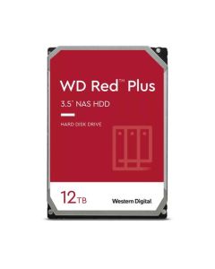 Western Digital WD Red Plus 12TB 3.5 Inch NAS 7200 RPM SATA 6Gbs 256MB Cache Internal Hard Drive