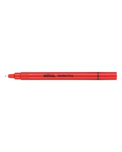 Berol Handwriting Pen 0.6MM Line Black (Pack 5) 2149169