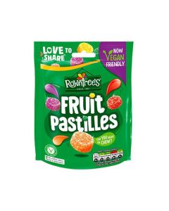 Rowntrees Fruit Pastilles Sweets Sharing Pouch 143g (Single Bag) - 12466090
