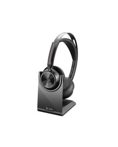HP Poly Voyager Focus 2-M Wireless USB-C Microsoft Teams Certified Headset with Charging Stand