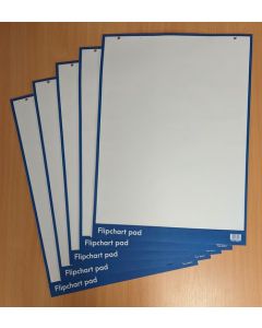 ValueX Flipchart Pad A1 40 Perforated Sheets 60gsm (Pack 5) 68044VC