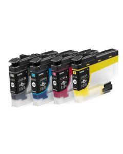 Brother Black Cyan Magenta Yellow Standard Capacity Ink Cartridge Multipack 4 x 750 pages (Pack 4) - LC424VAL