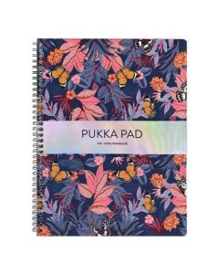 Pukka Pad Bloom A4 Plus Jotta Book Round Corners Assorted Designs (Pack 3) 9497(AST)-BLM