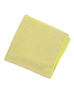 ValueX Microfibre Cloth 38 x 38cm Yellow (Pack 10) 0707038OP