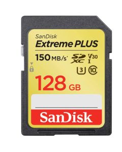 SanDisk 128GB Extreme PLUS Class 10 Memory Card