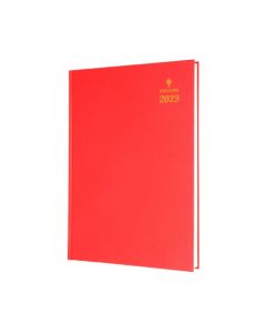Collins 40 Diary A4 WTV 2023 Red