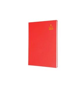 Collins 44 Diary A4 DTP 2023 Red