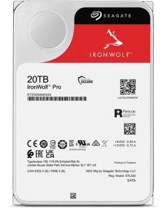 20TB Ironwolf Pro 72 SATA 3.5in Int HDD