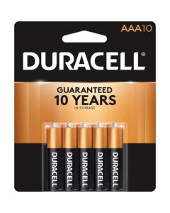 Duracell Plus AAA Alkaline Battery (Pack 10) MN2400B10PLUS