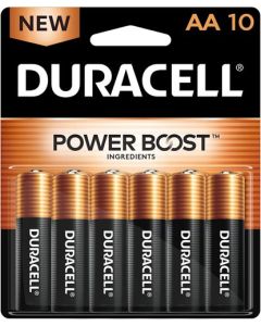 Duracell Plus AA Alkaline Battery (Pack 10) MN1500B10PLUS