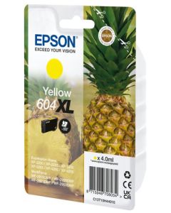 Epson Pineapple 604 Yellow High Capacity Ink Cartridge 4ml - C13T10H44010