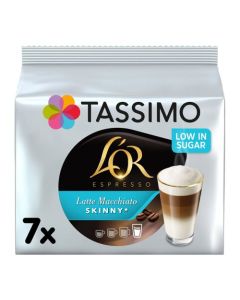 Tassimo LOR Skinny Latte Coffee Capsule (Pack 7) - 4056829