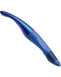STABILO EASYoriginal Holograph Left Handed Handwriting Rollerball with Blue Barrel and Blue Ink Single Pen B-56827-3