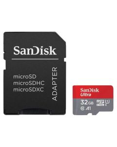 SanDisk Ultra 32GB Class 10 MicroSD Memory Card and Adapter
