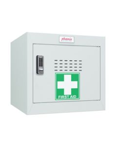Phoenix MC Series Size 1 Cube Locker in Light Grey with Electronic Lock MC0344GGE