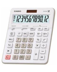 Casio Basic 12 Digit Desk Calculator White MX-12B-WE-W-EC