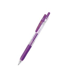 Zebra Sarasa Clip Eco Gel Pen Medium Point Violet (Pack 12) - 35148
