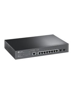 TP-Link JetStream 8-Port Gigabit L2 Managed 2 SFP Network Switch
