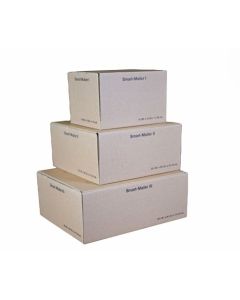 LSM Smart Mailing Box 160 x 120 x 110mm Brown (Pack 20) - 312401220