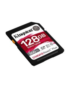 Kingston Technology Canvas React Plus 128GB UHS-II Class 10 Memory Card