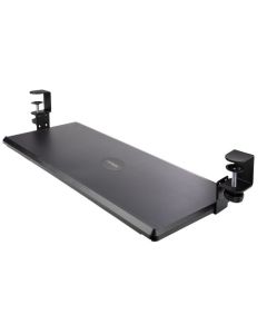 StarTech.com Under-Desk Keyboard Tray Clamp-on Ergonomic Keyboard Holder up to 12kg