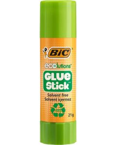 Bic Ecolutions Glue Stick Washable and Solvent Free 21g (Pack 2) - 9078342