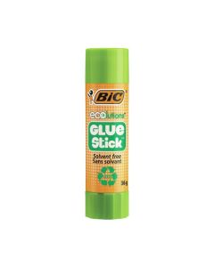 Bic Ecolutions Glue Stick Washable and Solvent Free 36g (Each) - 948726