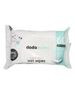 Dada Muma Pure Water Wipes (Pack 60) - DM1010