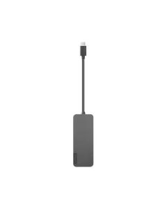 Lenovo USB-C to 4 Port USB-A Interface Hub Grey