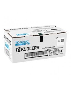 Kyocera Cyan Standard Capacity Toner Cartridge 1.25K pages for PA2100 & MA2100  - TK5430C