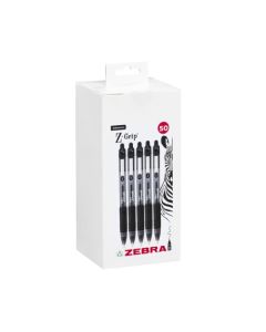 Zebra Z-Grip Smooth Ballpoint Pen 1.0mm Tip Black (Pack 50) - 02759