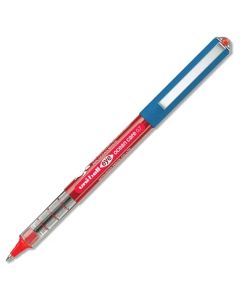 uni-ball Eye Fine UB-157ROP Ocean Care Liquid Ink Rollerball Pen 0.7mm Tip 0.5mm Line Red (Pack 12) - 299297000