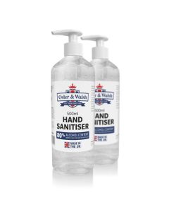 ValueX Hand Sanitiser Pump Top Bottle 500ml 0604527 - HS80500P