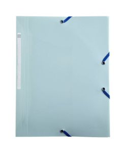 Exacompta Bee Blue 3 Flap Folder A4 Assorted Colours (Pack 4) - 55110E