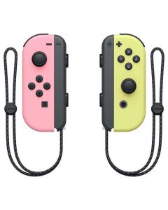 Nintendo Joy-Con Pair Pastel Pink and Pastel Yellow Gaming Controllers