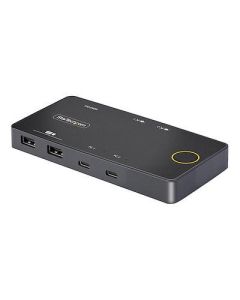 StarTech.com 2-Port USB-C KVM Switch with Passthrough Power Delivery